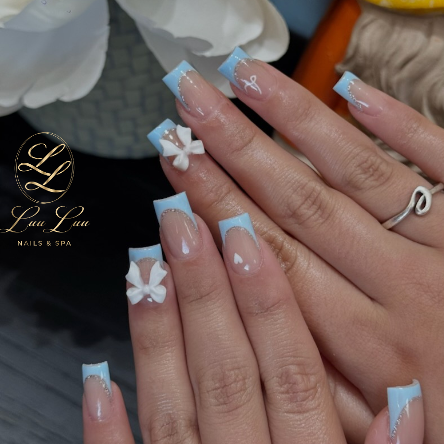 Luu Luu Nails & Spa nail work in Pearland, Texas